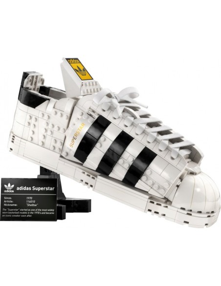 10282 icons adidas originals superstar, design toys