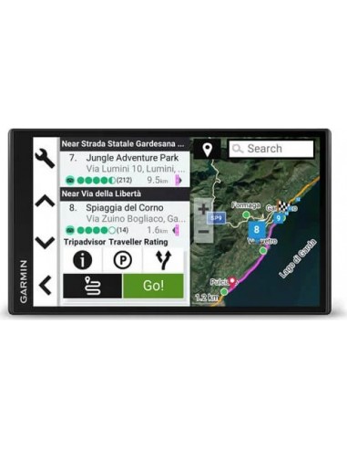 Campervan, navigation system