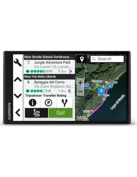 Campervan, navigation system