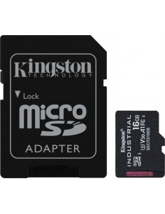 Industrial 16 GB microSDHC, memory card