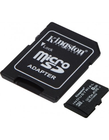 Industrial 8 GB microSDHC, memory card