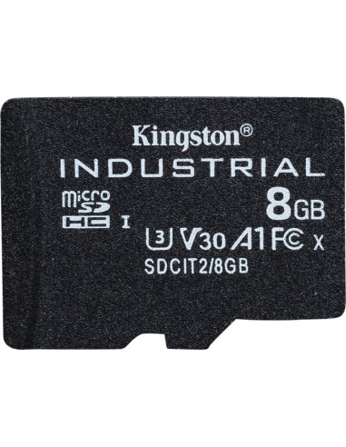 Industrial 8 GB microSDHC, memory card