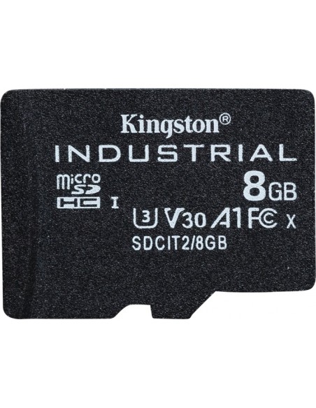 Industrial 8 GB microSDHC, memory card