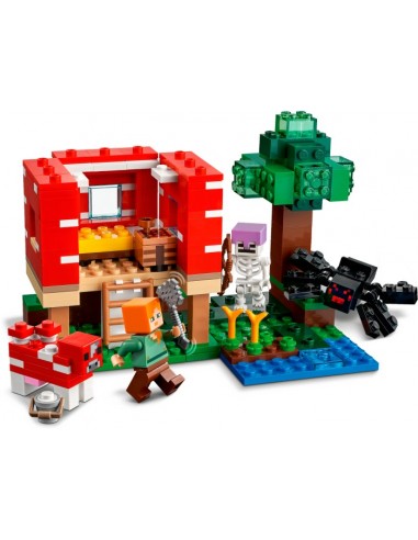 21179 Minecraft The Mushroom House,...