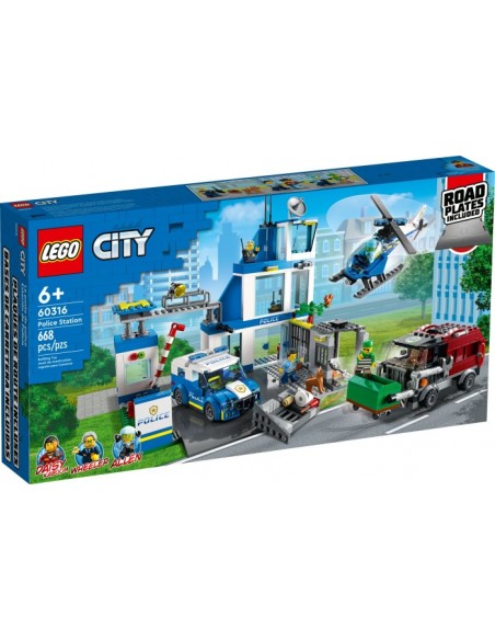 60316 City Police Station Construction Toy