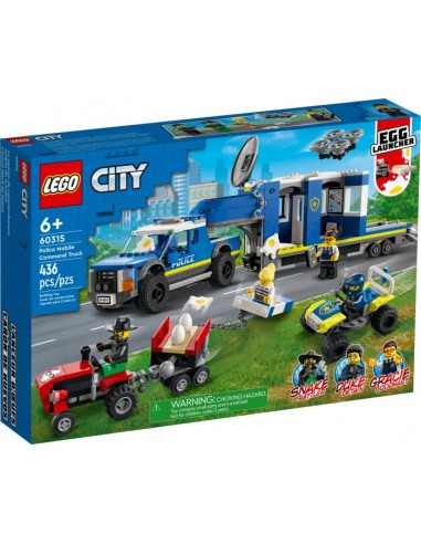 60315 City Mobile Police Operations Center Construction Toy