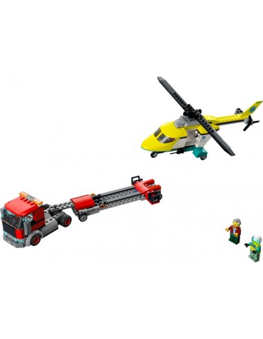 60343 City Helicopter Transporter Construction Toy