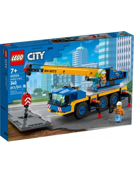 60324 City rough terrain crane, construction toy