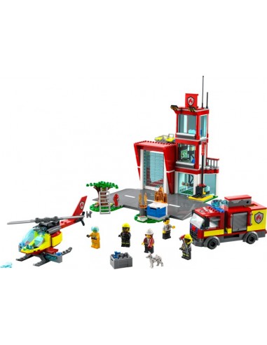 60320 City Fire Station Construction Toy