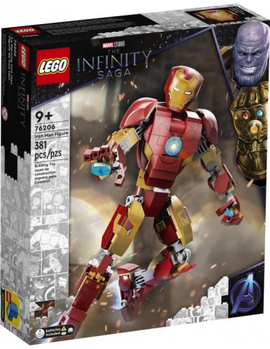 76206 Marvel Super Heroes Iron Man Figure Construction Toy