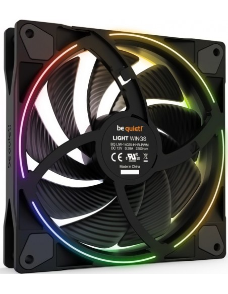 Light Wings PWM 140mm high-speed triple pack case fan