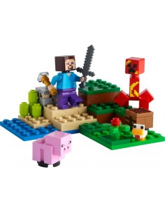 21177 Minecraft The Creeper's Ambush Construction Toy 2