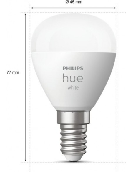 Hue White Teardrop P45 E14 LED Bulb