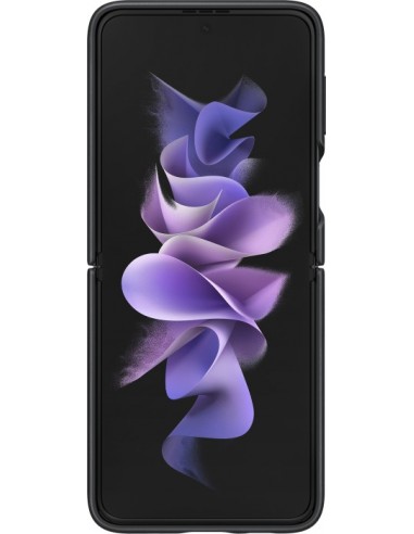 Samsung Leather Cover for Galaxy Z Flip3 Black