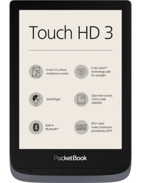 Pocketbook Touch HD3 metallic grey
