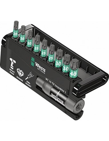 Wera Bit-Check 10 TX Impaktor 1