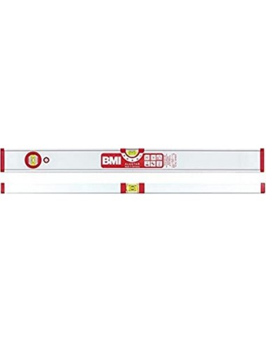 BMI Alustar 80cm anodized Aluminium Profile Spirit Level