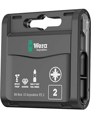 Wera Bit-Box 15 Impaktor PZ