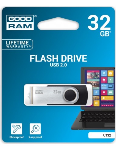 GOODRAM UTS2 USB 2.0        32GB Black