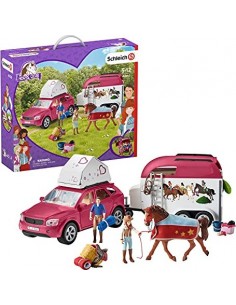 Schleich Horse Club        42535 Horse Adventure w. Car -...