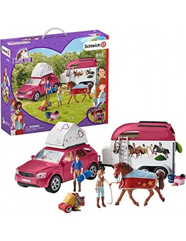 Schleich Horse Club        42535 Horse Adventure w. Car - Trailer