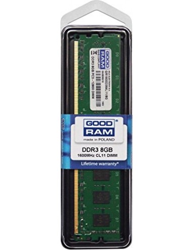 GOODRAM DDR3 1600 MT/s       8GB DIMM 240pin