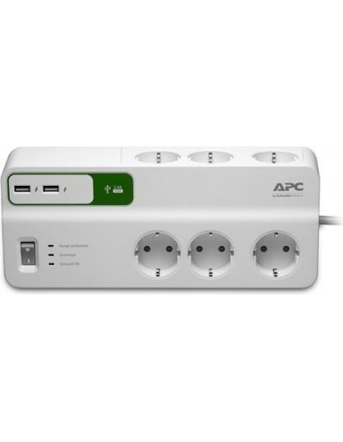 APC SurgeArrest PM6U-GR, power strip (PM6U-GR)