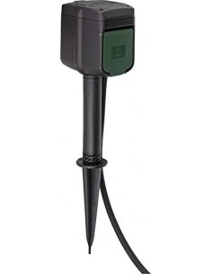 Brennenstuhl WiFi Outdoor Socket 2-way IP44 with Ground...