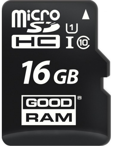 GOODRAM microSDHC           16GB Class 10 UHS-I...