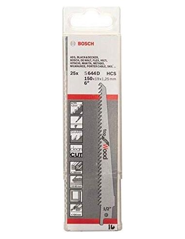 1x25 Bosch saber saw blade S 644 D