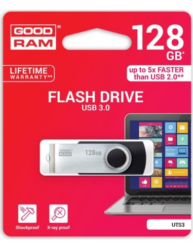 GOODRAM UTS3 USB 3.0       128GB Black