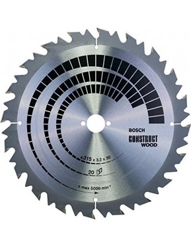 Bosch Circ. Saw Blade CW WO S 315x30-20