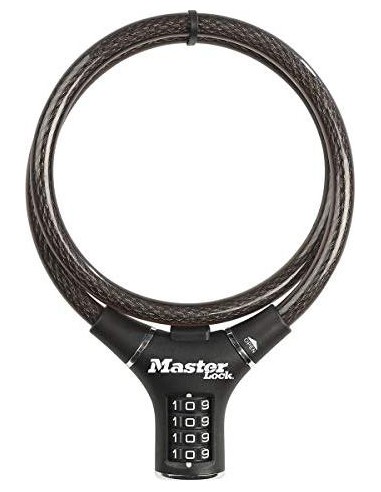 Master Lock Locking Cable 12mm ergonomic Design 8229EURDPRO