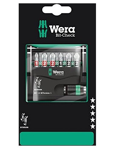 Wera Bit-Check 12 BiTorsion 1