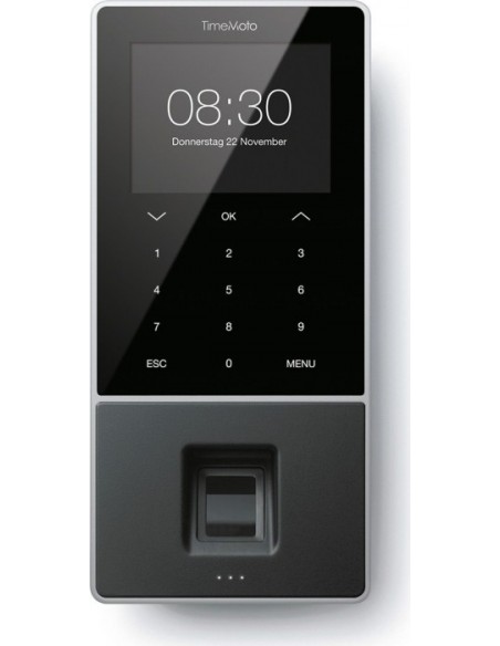 Safescan TimeMoto TM-828 SC Time Attendance System RFID, Fingerprint Reader, PIN, MIFAME, iDESfire