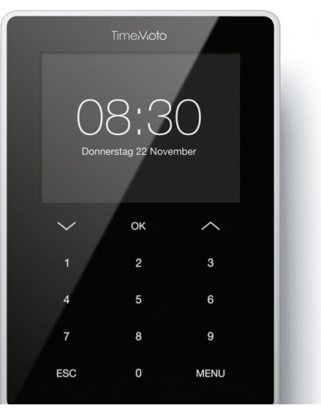 Safescan TimeMoto TM-828 SC Time Attendance System RFID, Fingerprint Reader, PIN, MIFAME, iDESfire