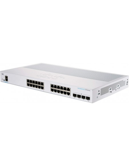 Cisco CBS350-24T-4G-EU network switch Managed L2/L3 Gigabit Ethernet (10/100/1000) Silver