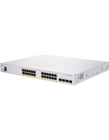 Cisco CBS350-24FP-4G-EU network switch Managed...