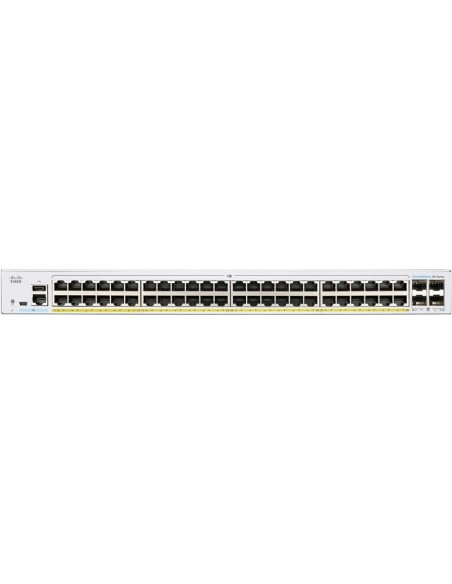 Cisco CBS350-48P-4G-EU network switch Managed L2/L3 Gigabit Ethernet (10/100/1000) Silver