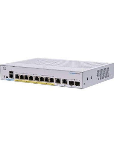 Cisco CBS350-8FP-2G-EU network switch Managed L2/L3 Gigabit Ethernet (10/100/1000) Silver