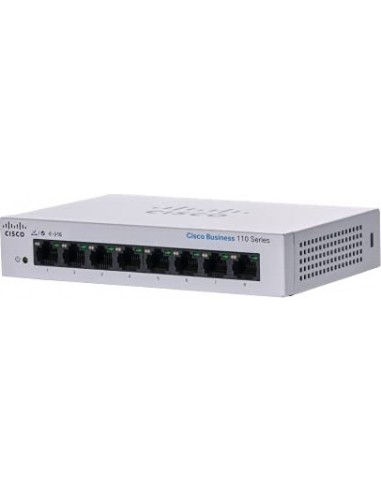 Cisco CBS110 Unmanaged L2 Gigabit Ethernet (10/100/1000) Grey