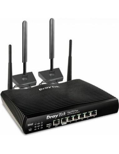 Draytek Vigor2927Lac wireless router Gigabit Ethernet Dual-band (2.4 GHz / 5 GHz) 4G Black