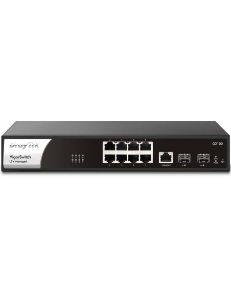 DRAYTEK VIGORSWITCH P2100 10 port network switch