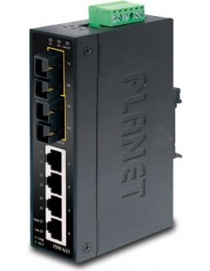 PLANET ISW-621 network switch Unmanaged L2 Fast Ethernet...