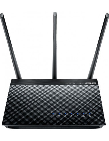 ASUS DSL-AC51 wireless router Gigabit Ethernet Dual-band (2.4 GHz / 5 GHz) 4G Black