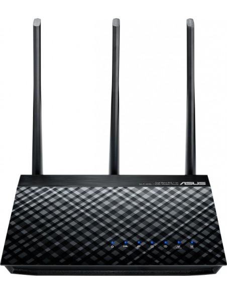 ASUS DSL-AC51 wireless router Gigabit Ethernet Dual-band (2.4 GHz / 5 GHz) 4G Black