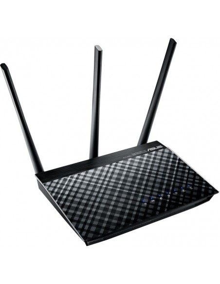 ASUS DSL-AC51 wireless router Gigabit Ethernet Dual-band (2.4 GHz / 5 GHz) 4G Black