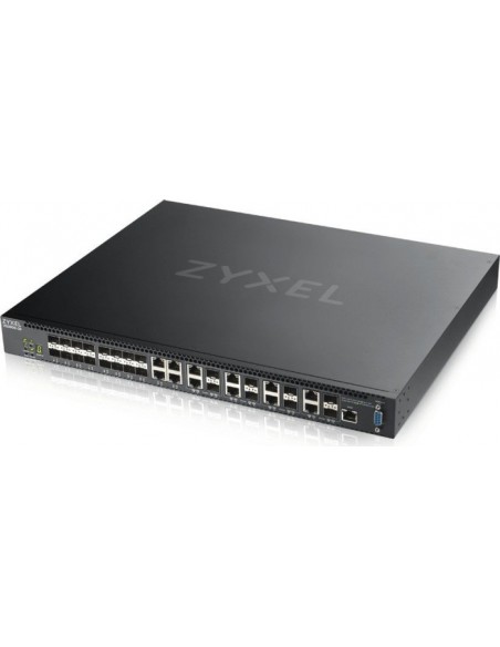 Zyxel XS3800-28 Managed L2+ 10G Ethernet (100/1000/10000) Black