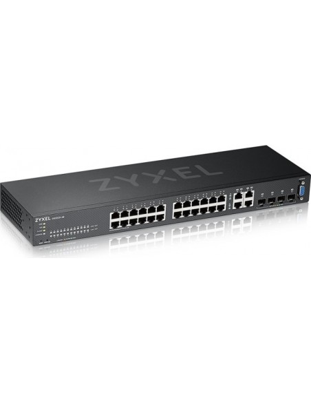 Zyxel GS2220-28-EU0101F network switch Managed L2 Gigabit Ethernet (10/100/1000) Black