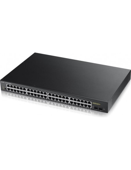 Zyxel GS1900-48HPv2 Managed L2 Gigabit Ethernet (10/100/1000) Power over Ethernet (PoE) Black
